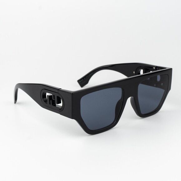 Fendi O\'LOCK Women Sunglasses Geometric Black Blue FE40108U 01V BRAND NEW main image 6
